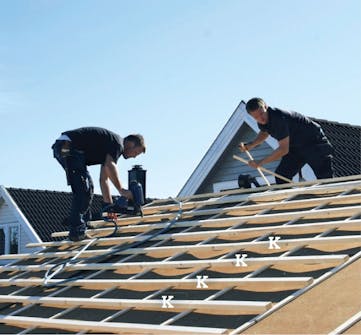 Garage byggsats: Undertak Garage byggsats